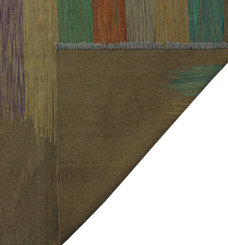 Winchester Kilim Karter Brown Rug, 9'4x16'5