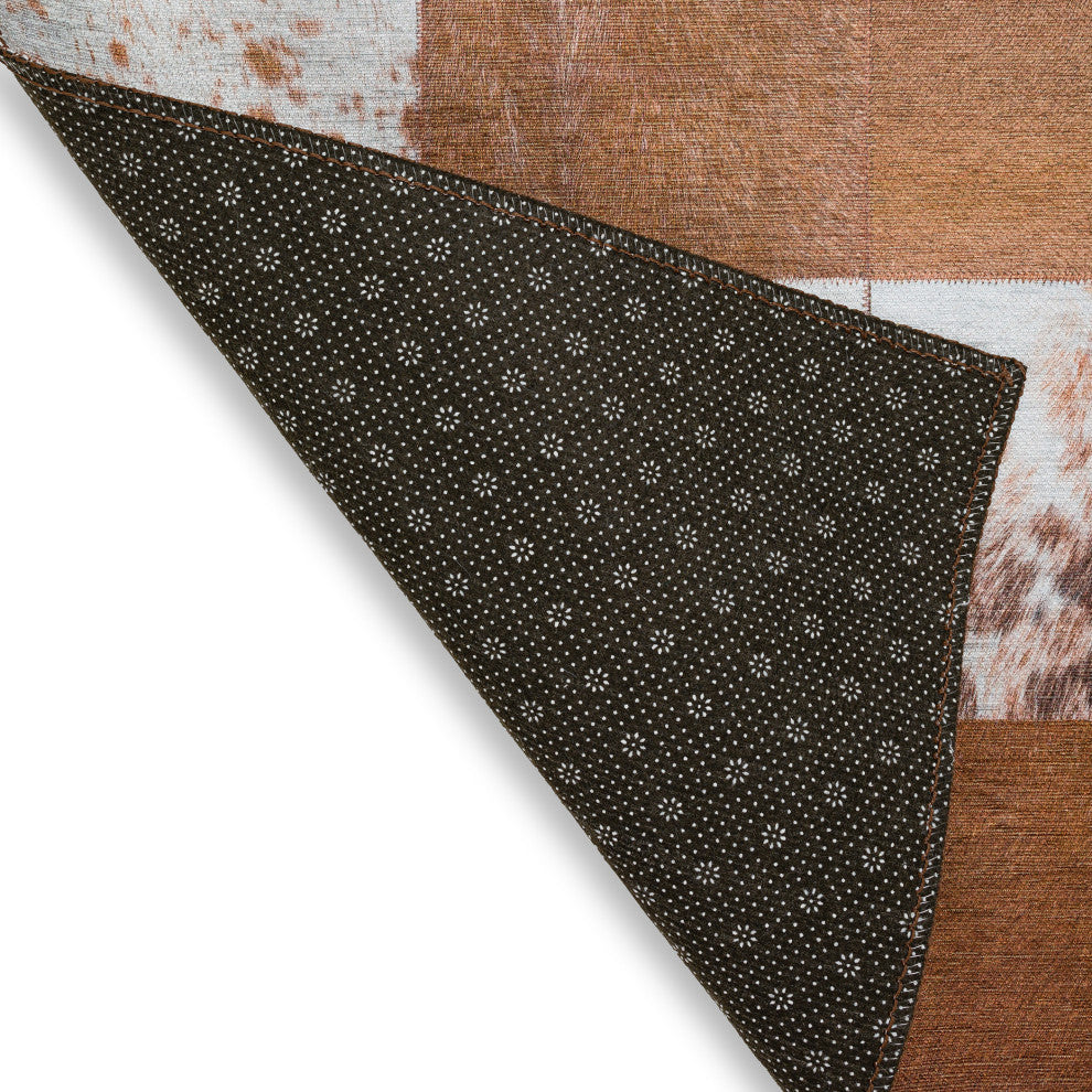 Indoor/Outdoor Stetson SS10 Driftwood Machine Washable 2'3" x 12' Runner Rug