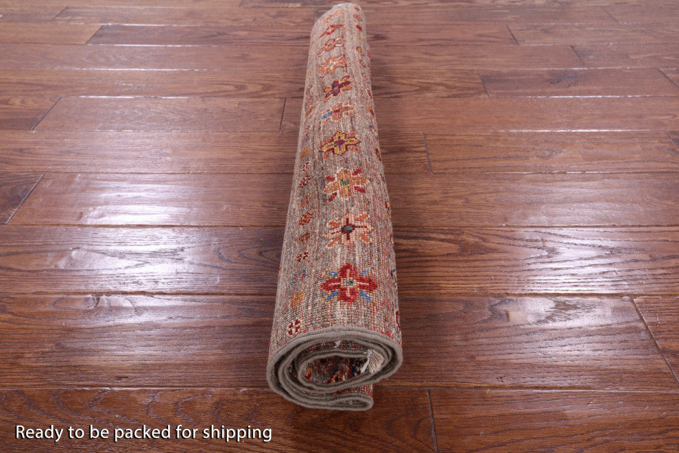 Khorjin Super Kazak Handmade Rug 2' 10" X 4' 4" Q9860