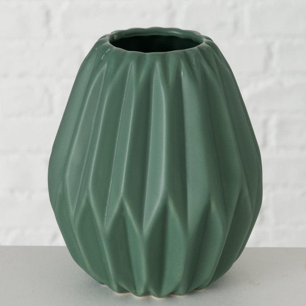 2 Piece Geometric Vases