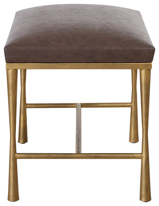 Uttermost Reform Gold Small Bench