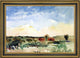 Charles Webster Hawthorne The Desert Framed Premium Canvas Print, 18"x27"