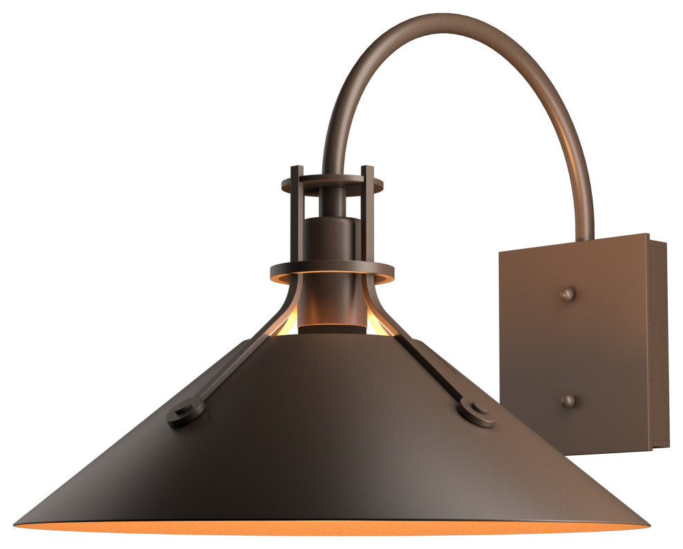 Henry Large Outdoor Sconce, Coastal Bronze Finish