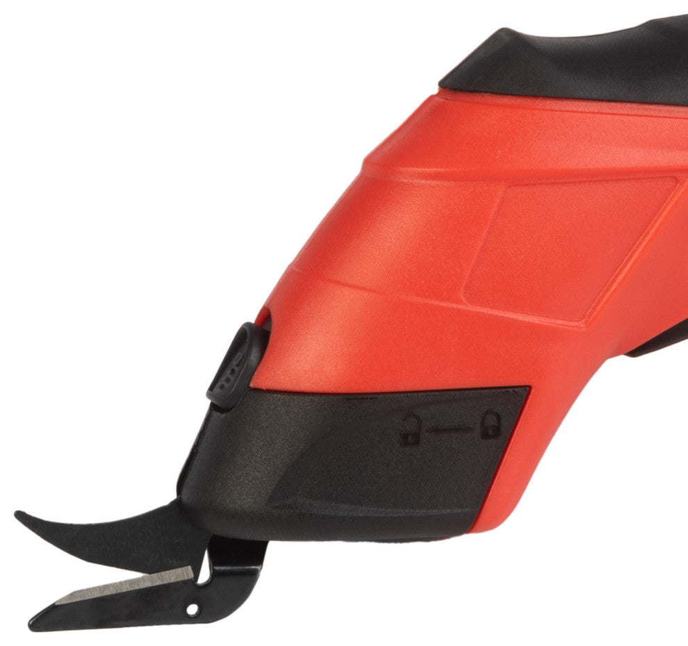 Cordless Electric Scissors Multipurpose Fabric, Leather, Carpet Cardboard Cutter