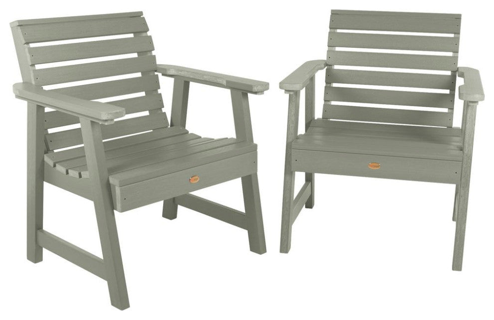 2 Weatherly Garden Chairs, Eucalyptus