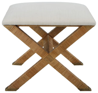 Uttermost St. Tropez Rattan Small Bench