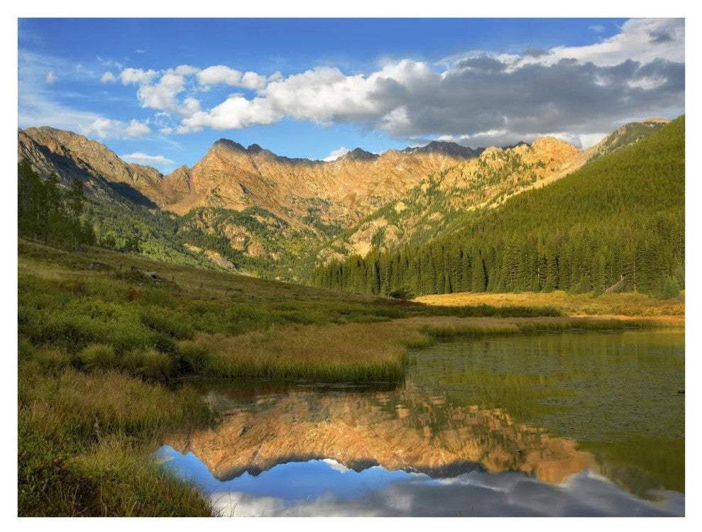 "Mt Powell and Piney Lake, Colorado" Paper Print by Tim Fitzharris, 34"x26"