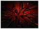Beautiful Red 3D Crystal Design, Abstract Canvas Art Print, 40"x30"