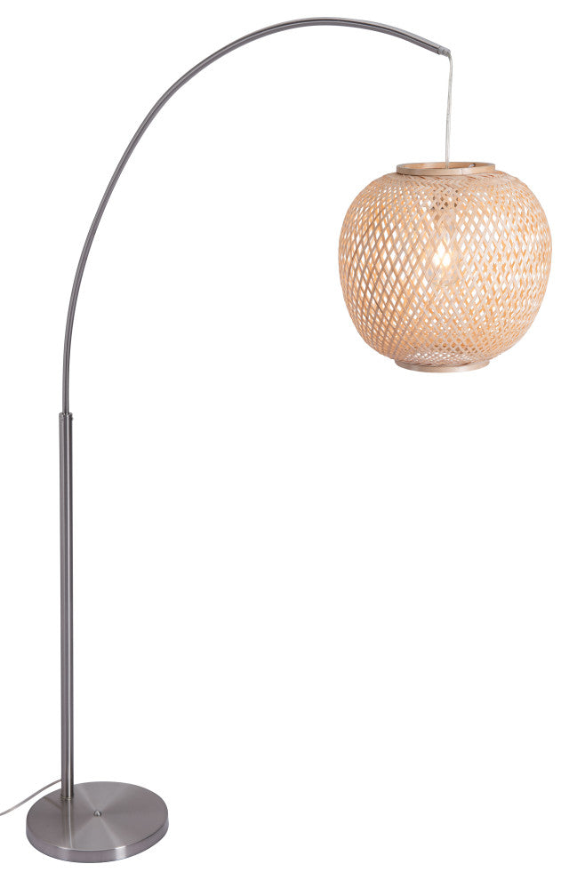 Halzey Floor Lamp Natural