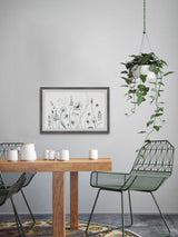 "Flower Fields" Framed Painting Print