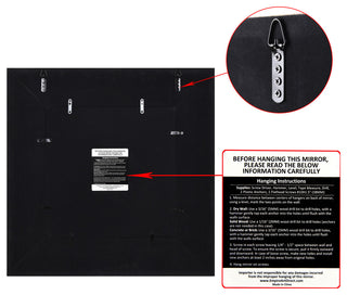 Beveled Wall Mirror, Gold on White Metallic Shagreen Leather Framed Mirror