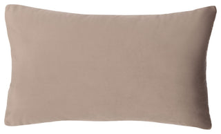 Safavieh Rensia Pillow, Silver/Beige, 20"x12"