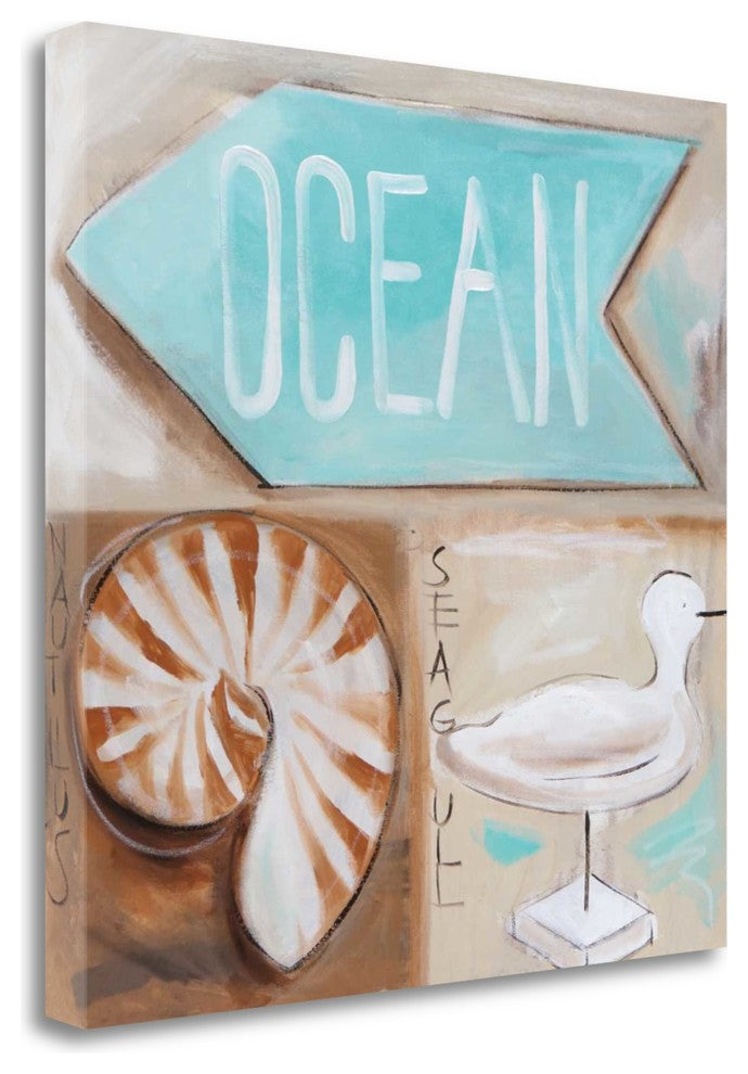 "Wheres The Ocean" By Amanda J. Brooks, Giclee Print on Gallery Wrap Canvas