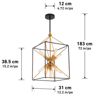 Clyde 9-light Pendant