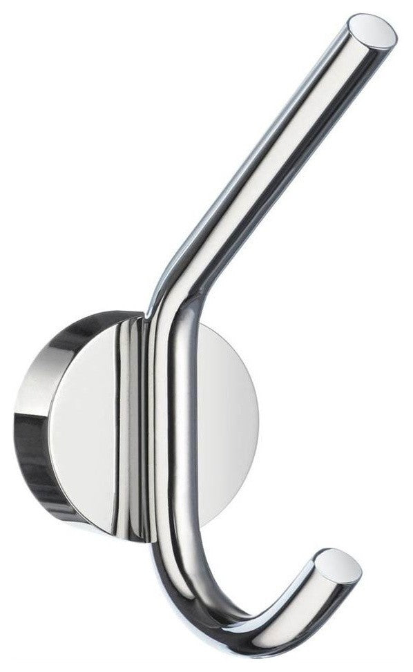Home Series Robe Hook, Polished Chrome