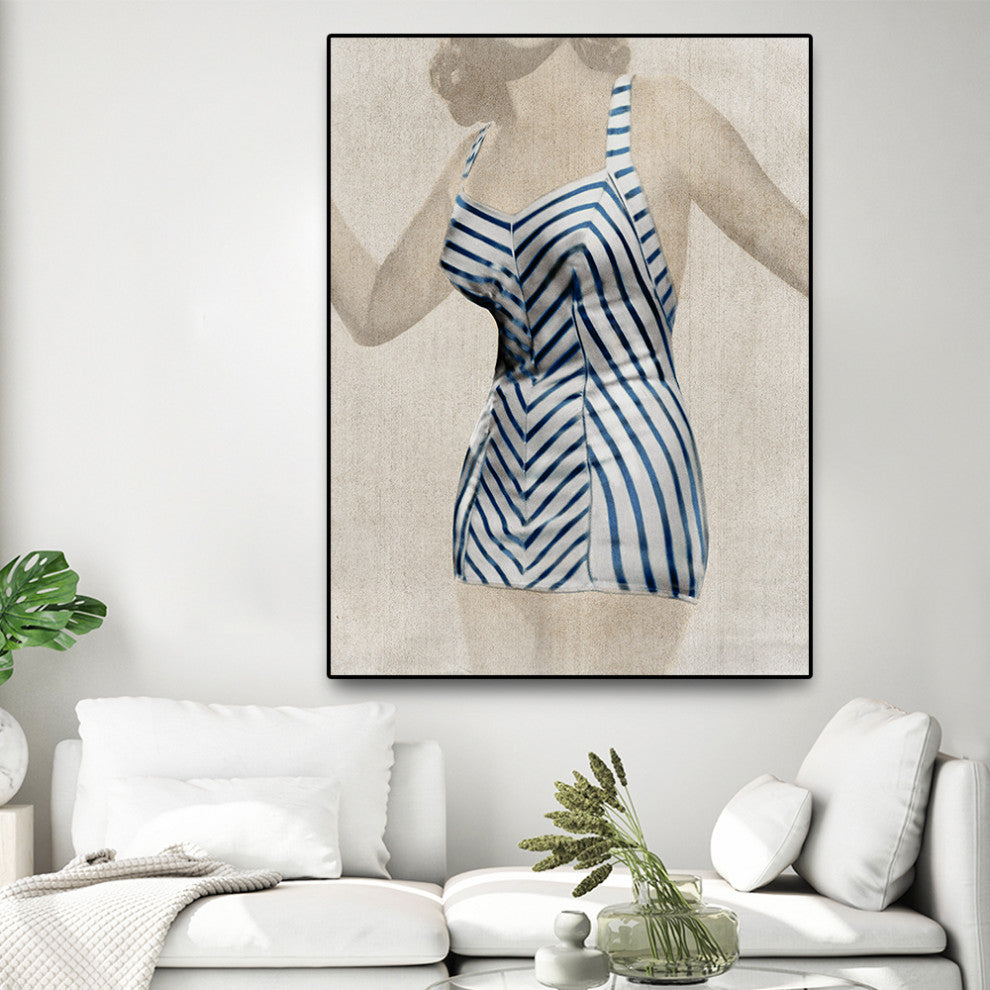 "Little Luxury II" Oversized Framed Canvas, 60" x 40"