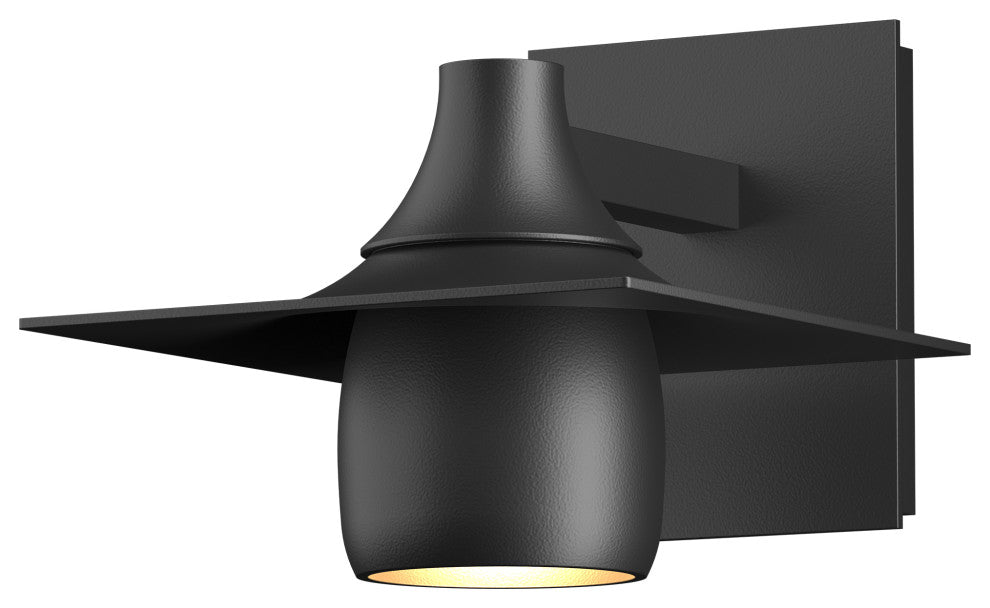 Hood Dark Sky Outdoor Sconce, Coastal Black Finish