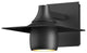 Hood Dark Sky Outdoor Sconce, Coastal Black Finish