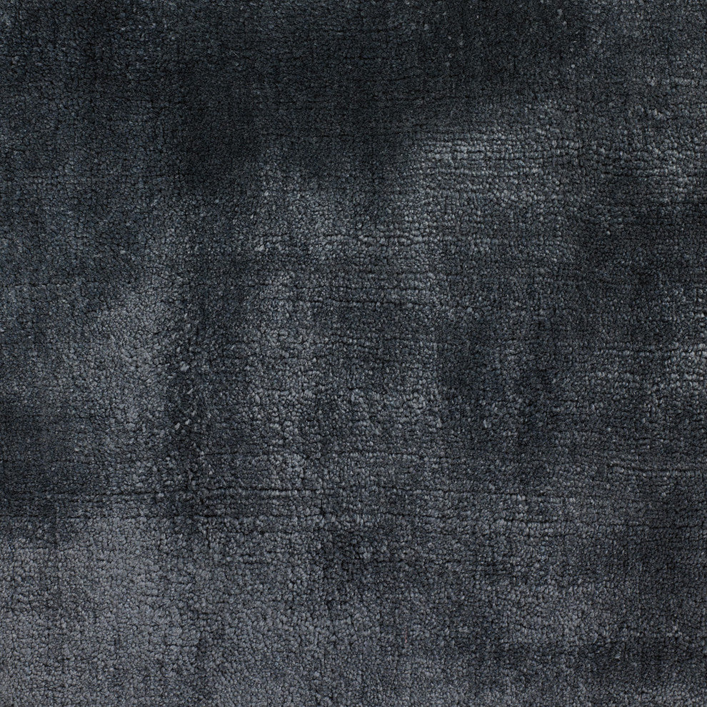 Gloria Contemporary Area Rug, Charcoal Gray, 5'x7'6" Rectangle