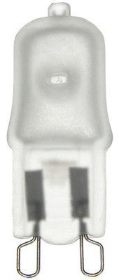 Sunlite 25 Watt, Single Ended T3.5, G9 Bi Pin Base, Clear, 5 Pack