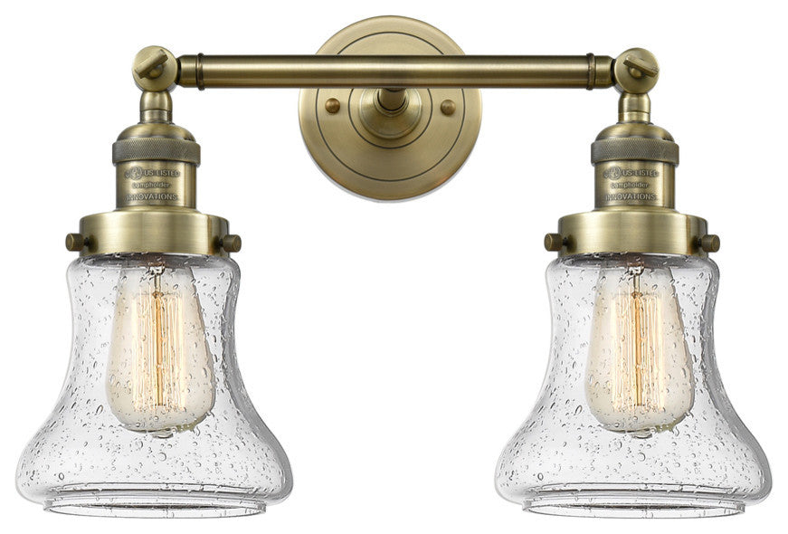 Innovations Lighting 208-Ab-G194-Led 2 Light Dimmable Led Bathroom Fixture