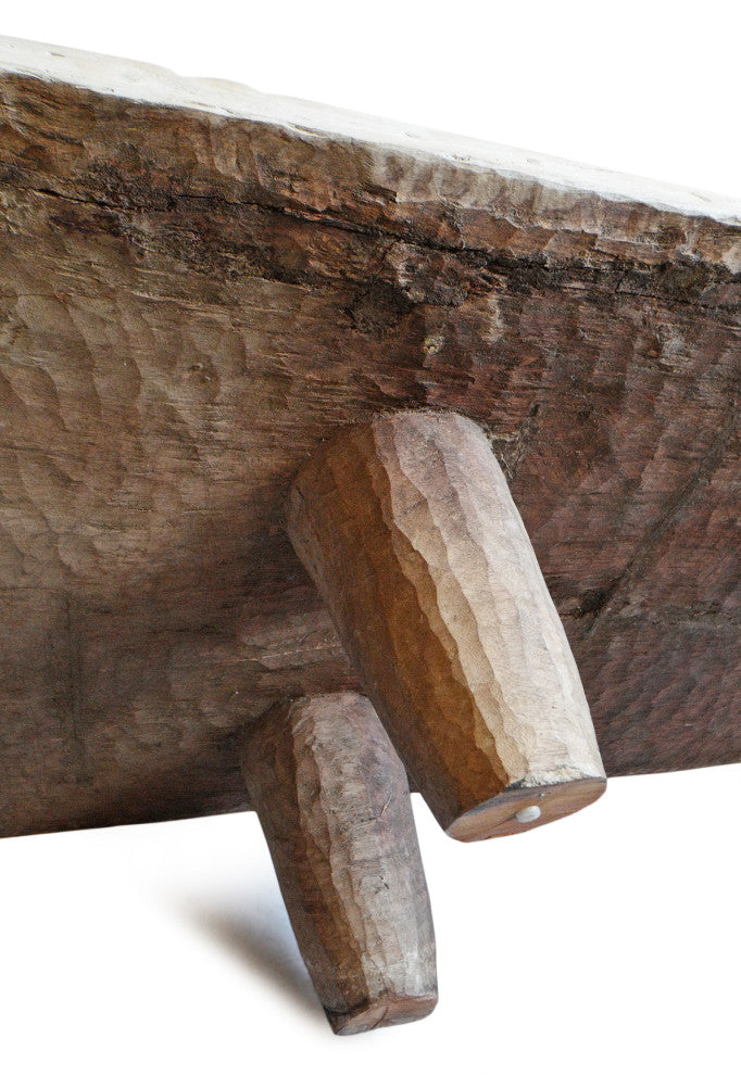 Consigned Old Senufo Wood Bed Table