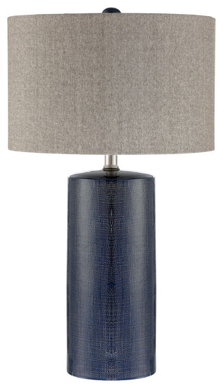 Jacoby Table Lamp, Navy Blue