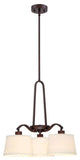 Studio 3-Light Foyer, Satin Bronze
