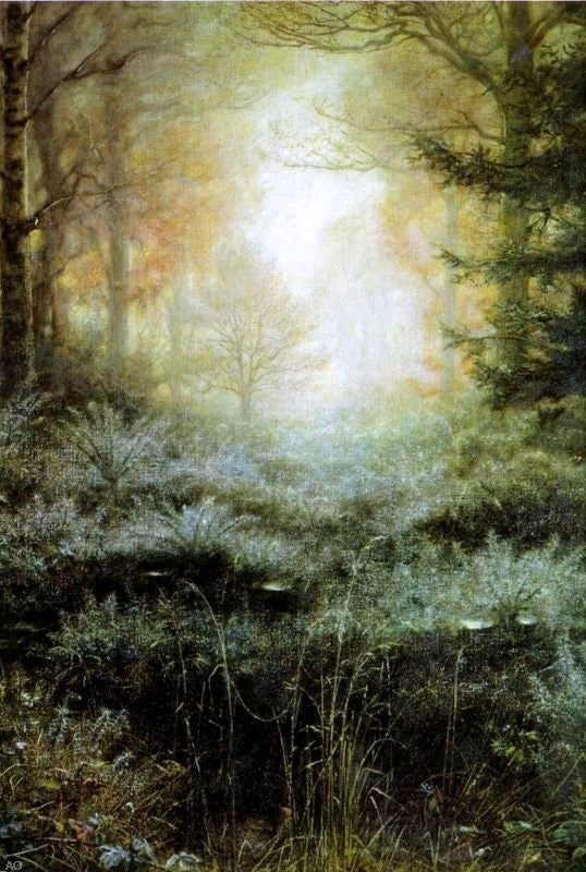 Sir Everett Millais Dew-Drenched Furze Wall Decal