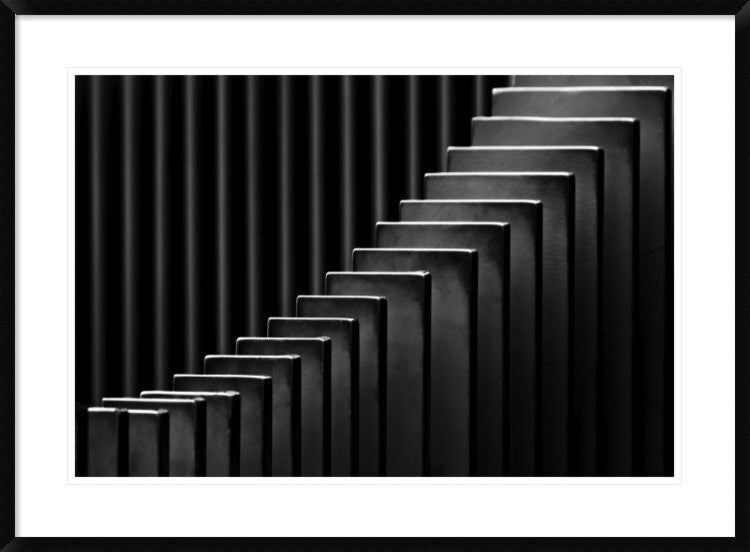 "Upward" Framed Digital Print by Hans-Wolfgang Hawerkamp, 38"x28"