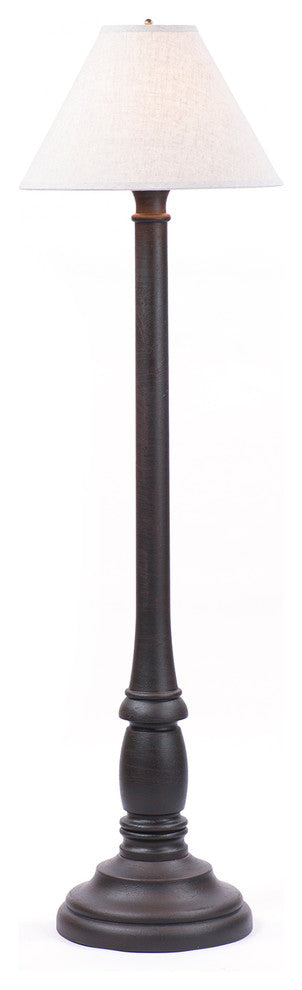 Brinton House Floor Lamp in Black with Shade