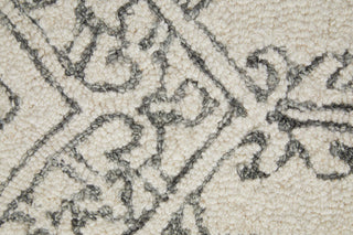 Natal R8778 Transitional/Vintage/Classic Rug, Ivory/Charcoal, 12'x15'