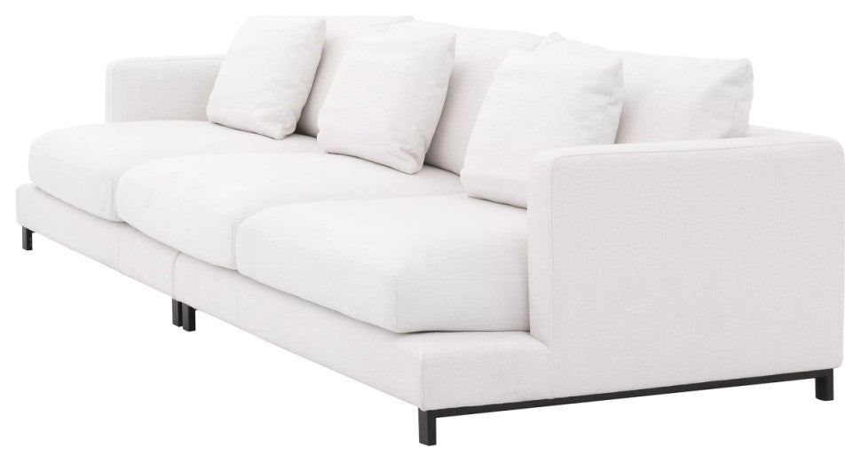 White 3-Seater Sofa | Eichholtz Burbury