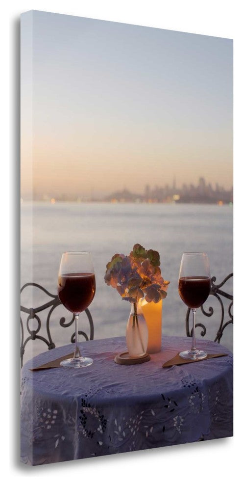 "Dream Cafe Golden Gate Bridge - 69" By Alan Blaustein, Gallery Wrap Canvas