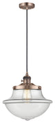 INNOVATIONS 201CSW-AC-G542-LED 1-Light Mini Pendant Antique Copper