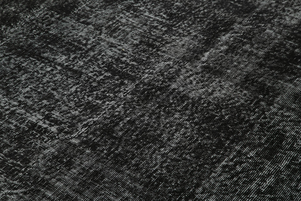 Rug N Carpet - Hand-knotted Turkish 6' 7" x 8' 11" Unique Overdyed Area Rug