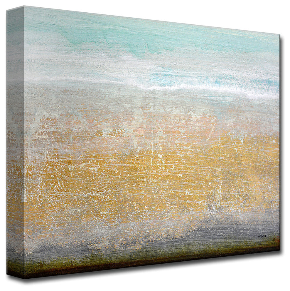 Ready2Hangart ''Off Shore View'' By Norman Wyatt, Jr. Canvas Art , 12" Hx16 I