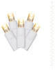 Vickerman X13W541 Warm White Curtain Light White Wire, Christmas Light Strand