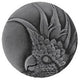 Cockatoo, Small - Right Cabinet Knob in Antique Pewter, NHK324-AP-R