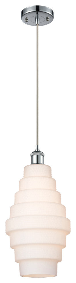 Innovations 516-1P-PC-G671-8-LED 1-Light Mini Pendant, Polished Chrome