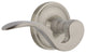 Classic Rose With Manor Lever, Satin Nickel, Left-Handed