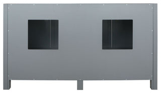 Ziva Transitional Dark Grey 60" Vanity Cabinet Only