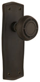 Prairie Plate Passage Mission Door Knob, Oil-Rubbed Bronze
