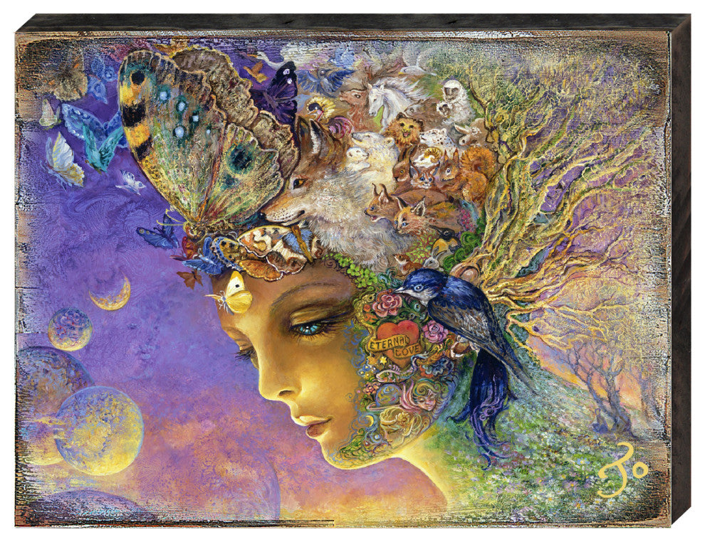Eternal Love Wall and Table Top Wooden Decor, 48x36