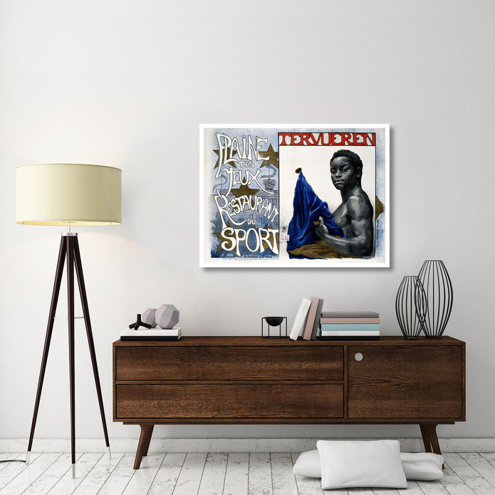 "Tervueren / Restaurant du Sport" Digital Paper Print by Unknown, 46"x35"