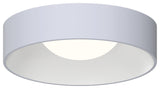 Sonneman 3738-22-30 Ilios 22"W LED Flush Mount Drum Ceiling - Dove Gray