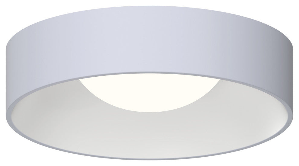 Sonneman 3738-22-30 Ilios 22"W LED Flush Mount Drum Ceiling - Dove Gray