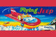 Flying Jeep - Canvas Poster 20" x 30"