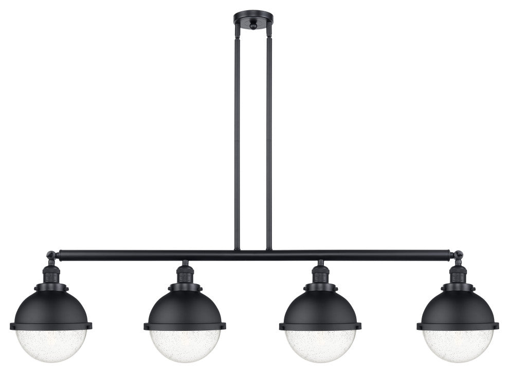 INNOVATIONS 214-BK-HFS-84-BK-LED 4-Light Island Light Matte Black
