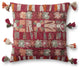 Loloi PLL0014 Pink / Multi 22" x 22" Cover w/Poly Pillow